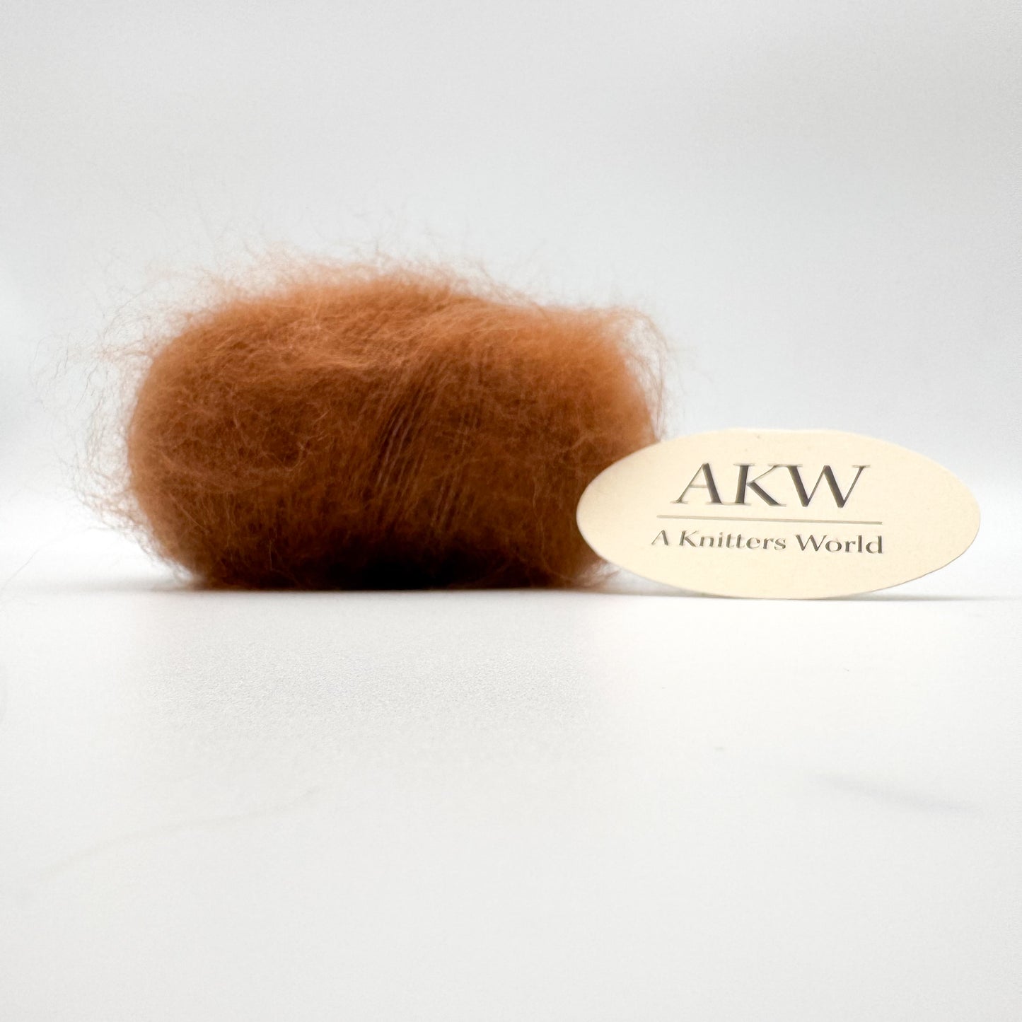 Mohair Sport Garn in der Farbe Karamell – Superkid-Mohair und Seide von A Knitters World