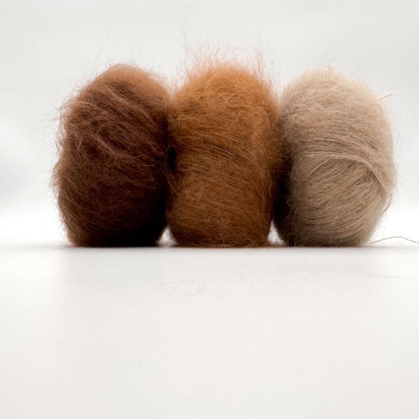 Mohair Sport Garn in der Farbe Karamell – Superkid-Mohair und Seide von A Knitters World